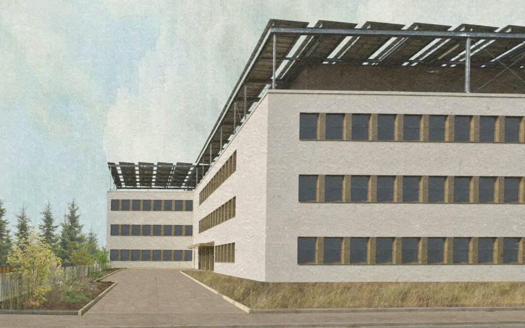 Immeuble administratif, Strassen, 2007-2011